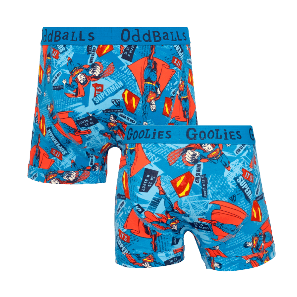 Superman Metropolis - Dad & Lad Boxer Shorts Bundle