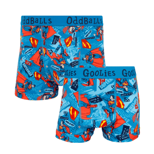 Superman Metropolis - Dad & Lad Boxer Shorts Bundle