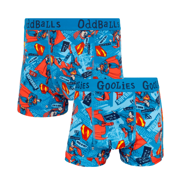 Superman Metropolis - Dad & Lad Boxer Shorts Bundle