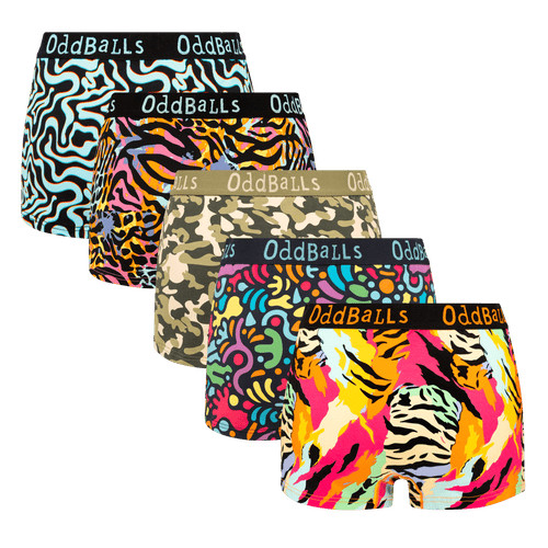 Sweet Steals Bundle - Ladies Boxer Shorts 5 Pack Bundle