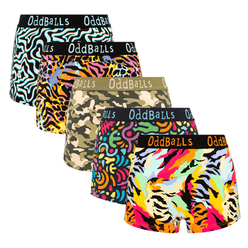 Sweet Steals Bundle - Ladies Boxer Shorts 5 Pack Bundle