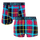 Tartan - His & Hers Boxer Shorts Bundle front