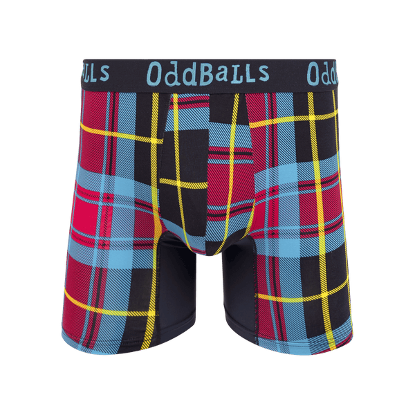 Tartan - Mens Bamboo Boxer Shorts