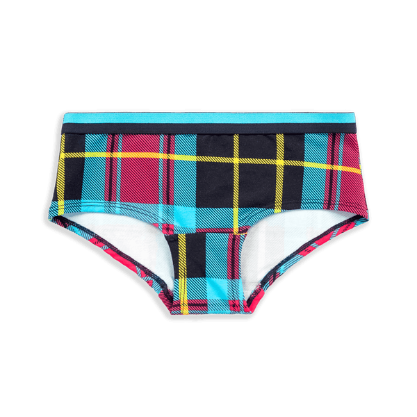 Tartan - Girls Cotton Knickers