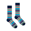 Teal Lines - Socks