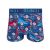 Team GB - Navy - Mens Cotton Boxer Shorts