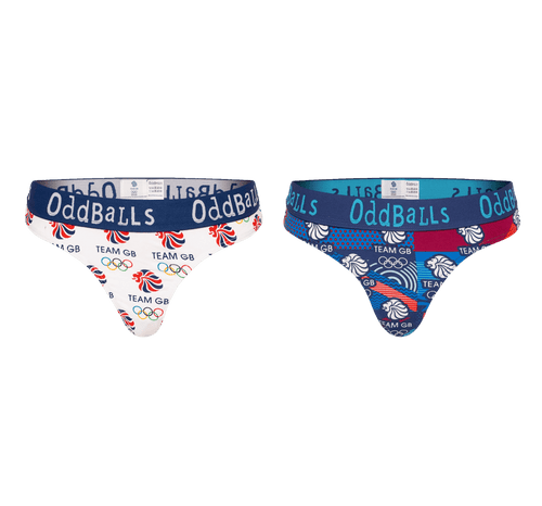 Team GB Bundle - Ladies Thong 2 Pack Bundle
