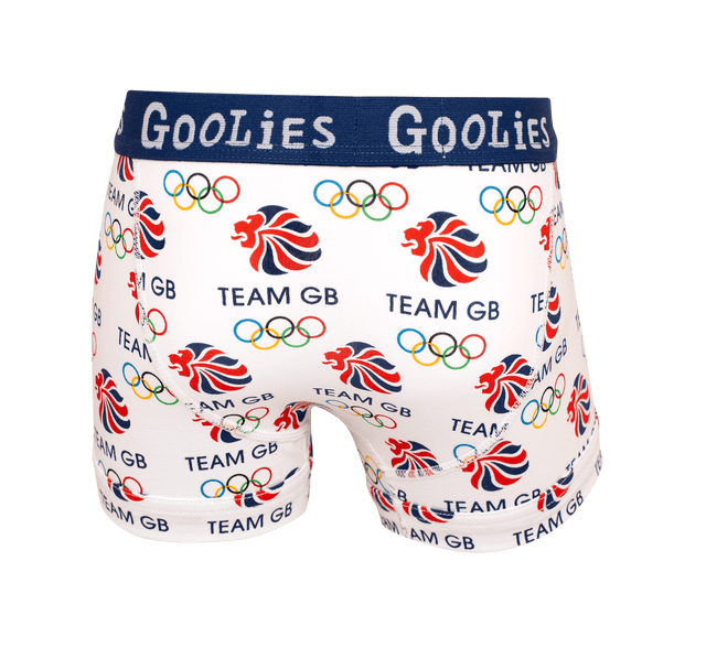 Team GB - White - Kids Boxer Briefs - Goolies