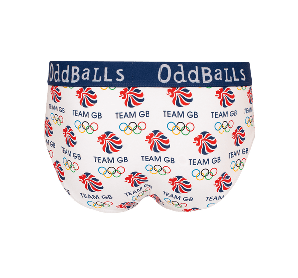 Team GB - White - Mens Briefs