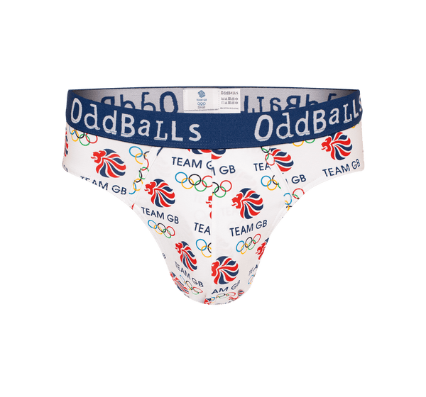 Team GB - White - Mens Briefs