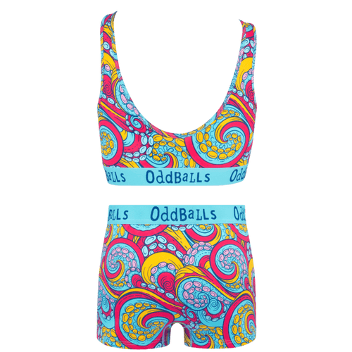 Tentacles Bundle - Womens Bralette & Boxers Matching Set