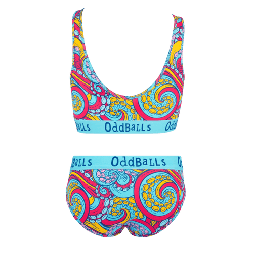 Tentacles Bundle - Womens Bralette & Briefs Matching Set