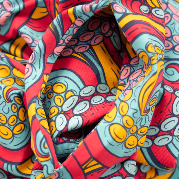 Tentacles - Men's Long Pyjamas Set (T-Shirt & Trousers)