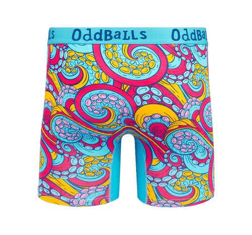 Tentacles - Mens Bamboo Boxer Shorts
