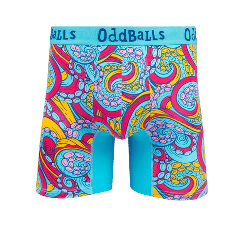 Tentacles - Mens Bamboo Boxer Shorts