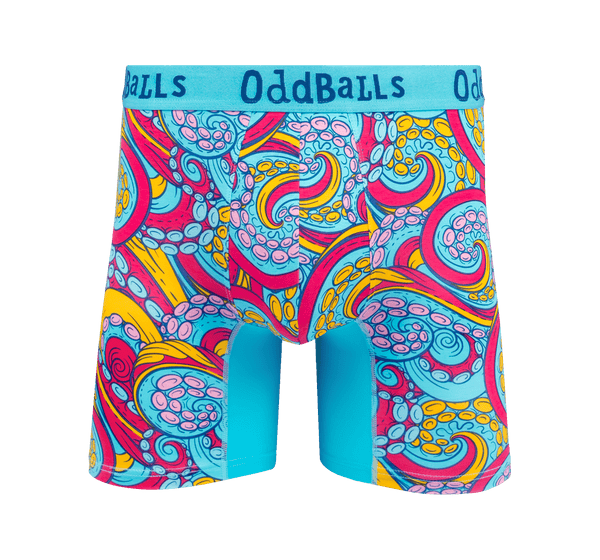 Tentacles - Mens Bamboo Boxer Shorts