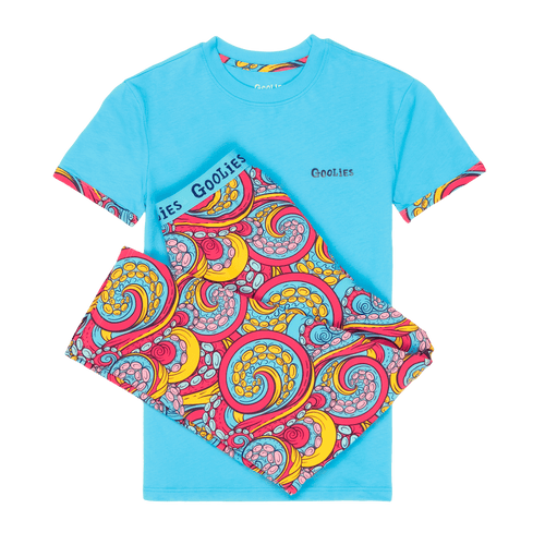 Tentacles - Kids Long Pyjamas Set (T-Shirt & Trousers)