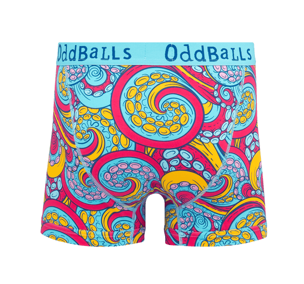 Tentacles - Mens Cotton Boxer Shorts
