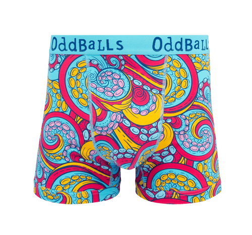Tentacles - Mens Cotton Boxer Shorts
