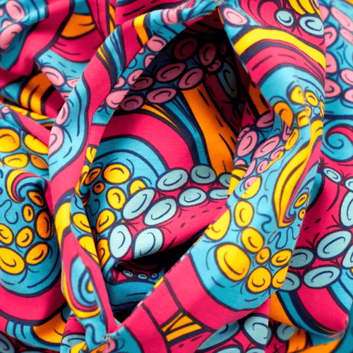 Tentacles - Kids Long Pyjamas Set (T-Shirt & Trousers)