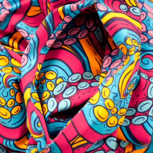 Tentacles - Men's Long Pyjamas Set (T-Shirt & Trousers)