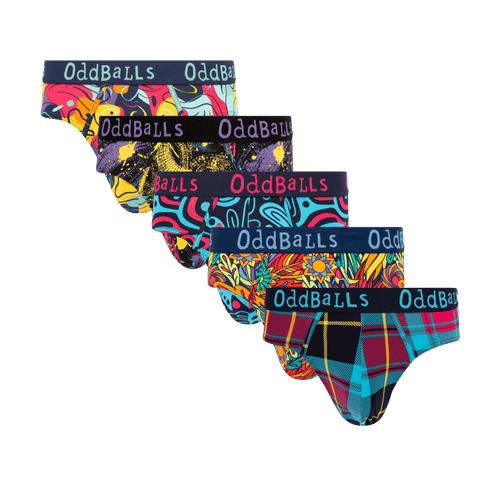 The Adventurer Bundle - Mens Cotton Briefs 5 Pack