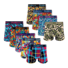 The Best Deal - Mens Cotton Boxer Shorts 9 Pack front