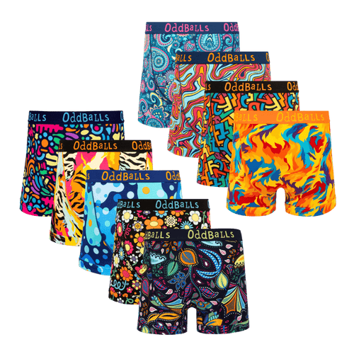 The Big Package Bundle - Mens Boxer Shorts 9 Pack