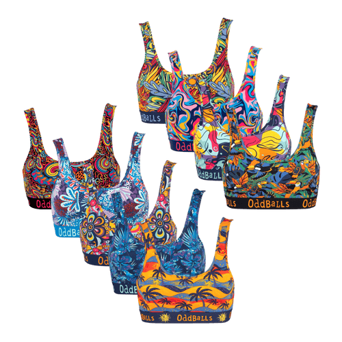 The Big Summer Sale Bundle - Ladies Bralette 9 Pack