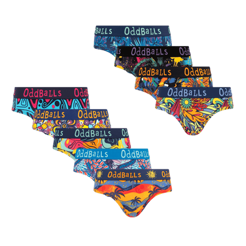 The Big Summer Sale Bundle - Ladies Cotton Briefs 9 Pack