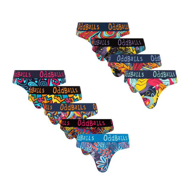 The Big Summer Sale Bundle - Ladies Cotton Thong 9 Pack