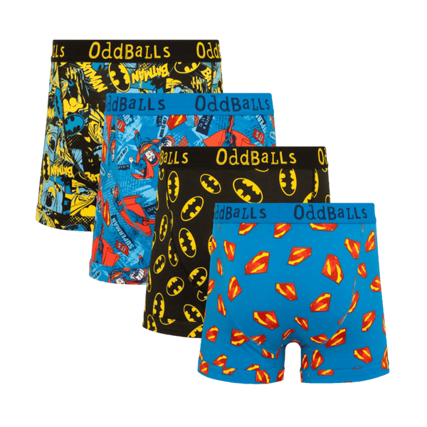 The Hero's Bundle - Mens Boxer Shorts Bundle 4 Pack back