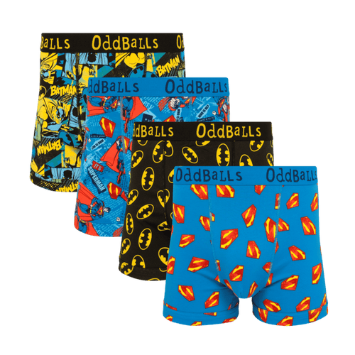 The Superhero Bundle - Mens Boxer Shorts Bundle 4 Pack