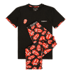 Rolling Stones - Men's Long Pyjamas Set (T-Shirt & Trousers)