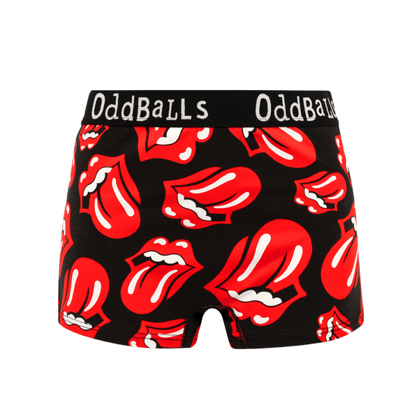 Rolling Stones Tongue - Ladies Boxers