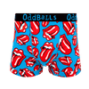 The Rolling Stones - Red - Mens Cotton Boxer Shorts