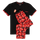 The Rolling Stones Tartan - Men's Long Pyjamas Set (T-Shirt & Trousers)