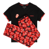 The Rolling Stones Tartan - Women's Long Pyjamas Set (T-Shirt & Trousers)