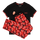 The Rolling Stones Tartan - Women's Long Pyjamas Set (T-Shirt & Trousers)