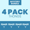 Ladies Thong Bundle - 4 Pack Mystery Box