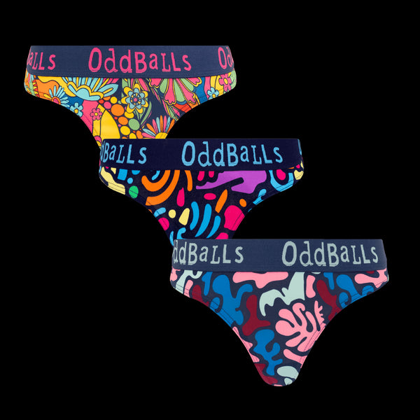 Festive Favourites Bundle - Ladies Thong 3 Pack Bundle