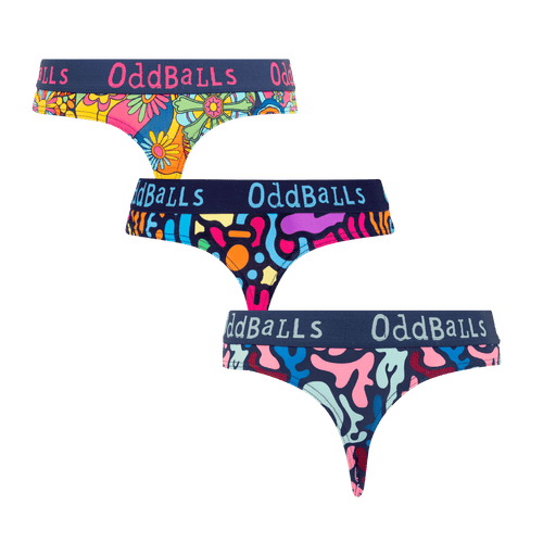 Festive Favourites Bundle - Ladies Thong 3 Pack Bundle