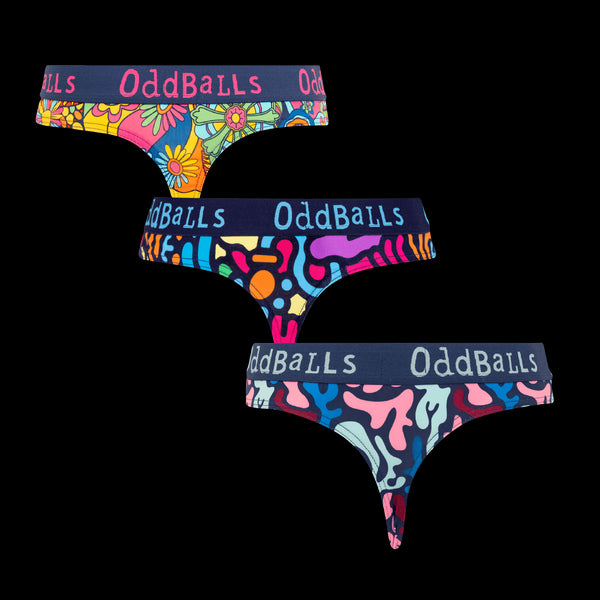 Festive Favourites Bundle - Ladies Thong 3 Pack Bundle