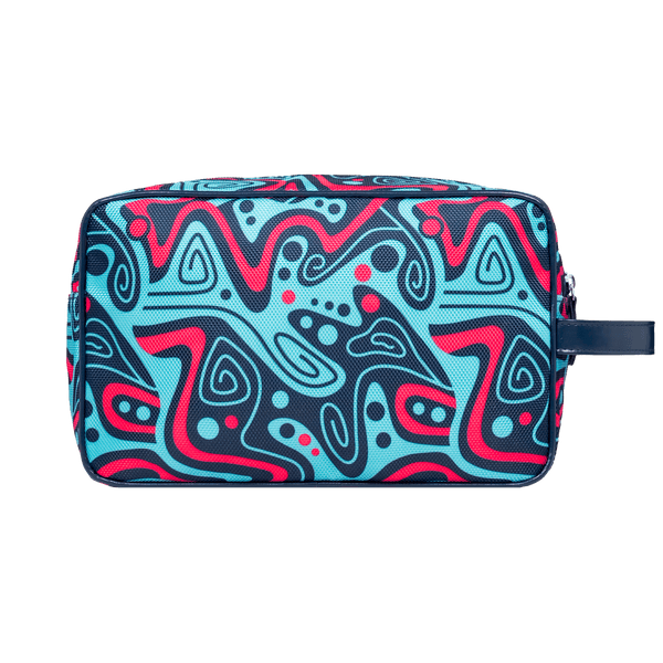 Tidal Wave Bundle - Ladies Boxer Shorts & Matching Wash Bag