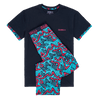 Tidal Wave - Men's Long Pyjamas Set (T-Shirt & Trousers)