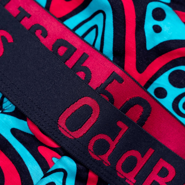 Tidal Wave - Mens Bamboo Boxer Shorts