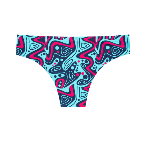 Tidal Wave - Seamless Brazilian Briefs