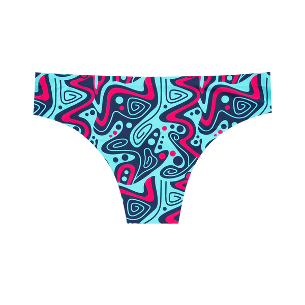 Tidal Wave - Seamless Brazilian Briefs