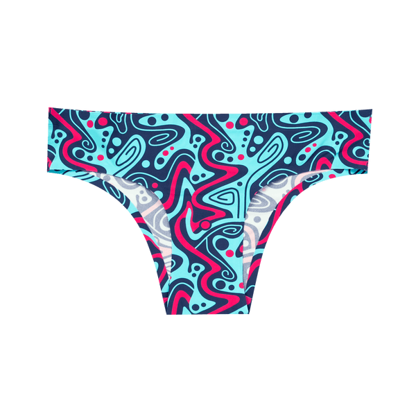 Tidal Wave - Seamless Brazilian Briefs