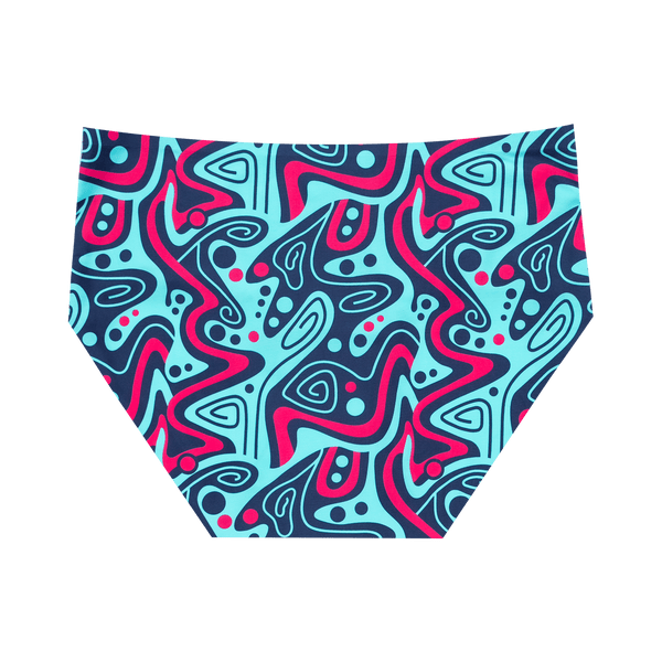 Tidal Wave - Seamless Full Briefs